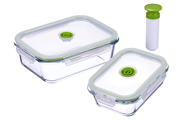 freezer safe glass container with lid